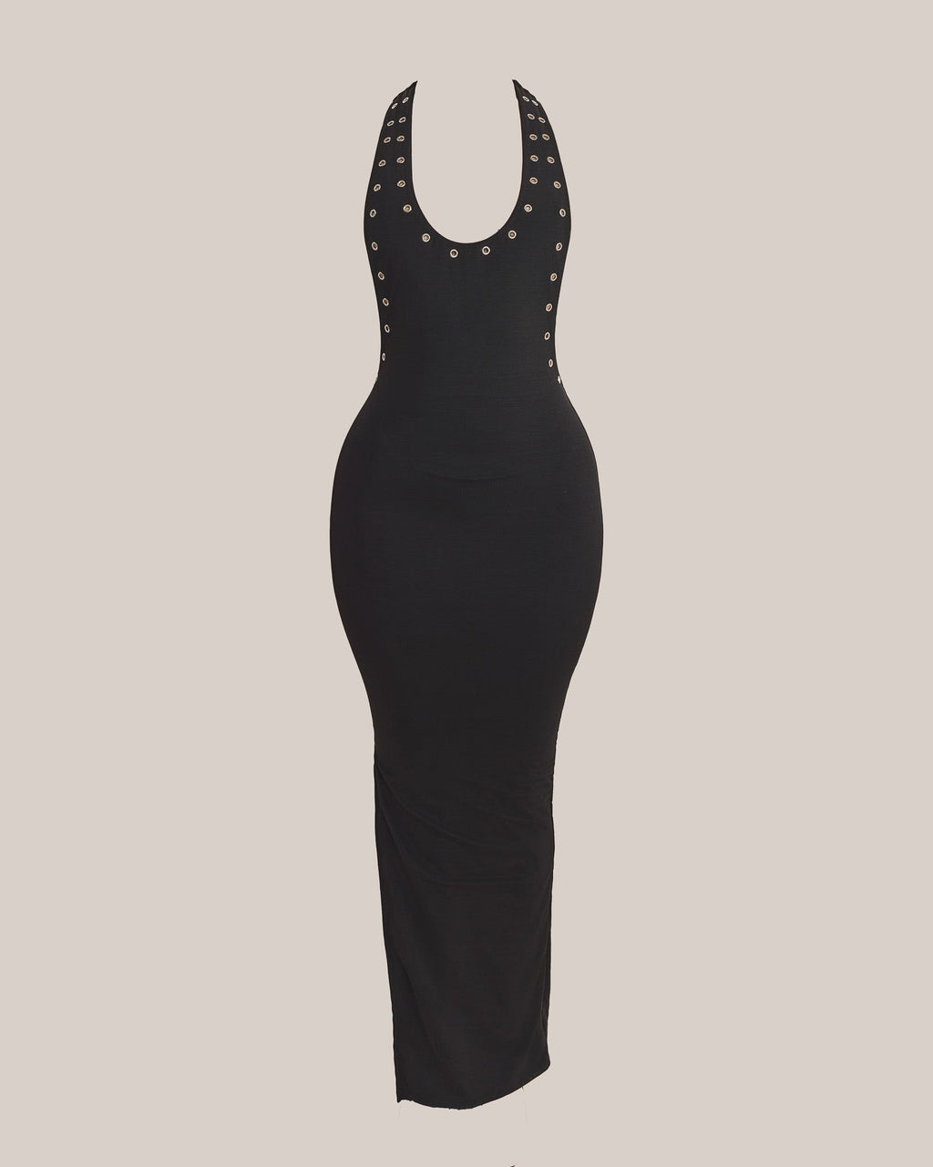 Stretch Spandex Maxi Dress for Women – Fitted Bodycon Maxi Dress