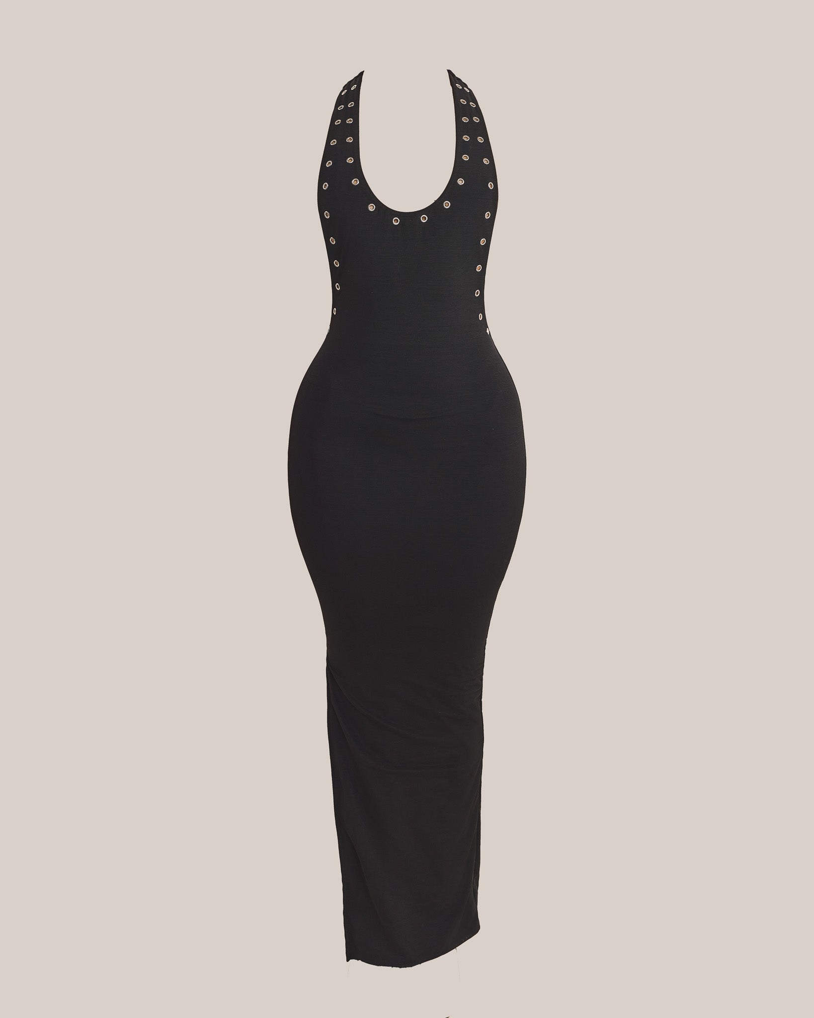 Stretch Spandex Maxi Dress for Women – Fitted Bodycon Maxi Dress