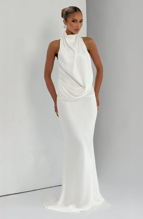 Armelle Maxi Dress - Ivory L.F