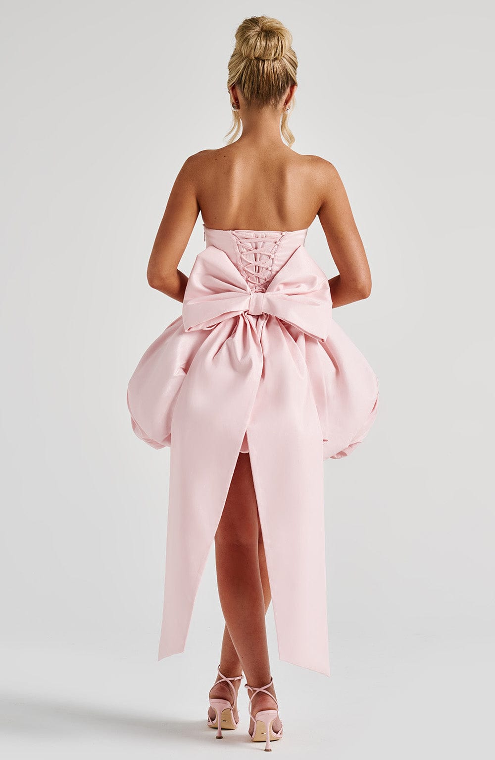 Chic Bodycon Mini Dress for Women – Party Dress – Blush